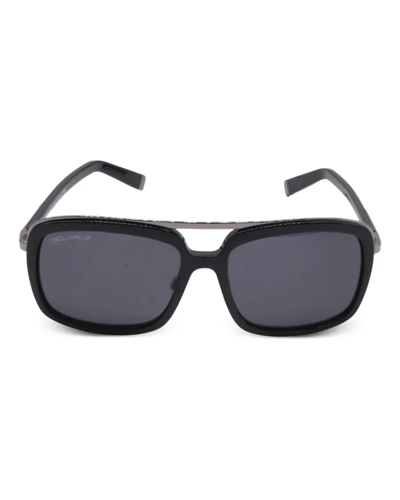 Dsquared2 square sunglasses - Schwarz Schwarz