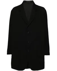 Yohji Yamamoto Sakko im Oversized-Look Schwarz