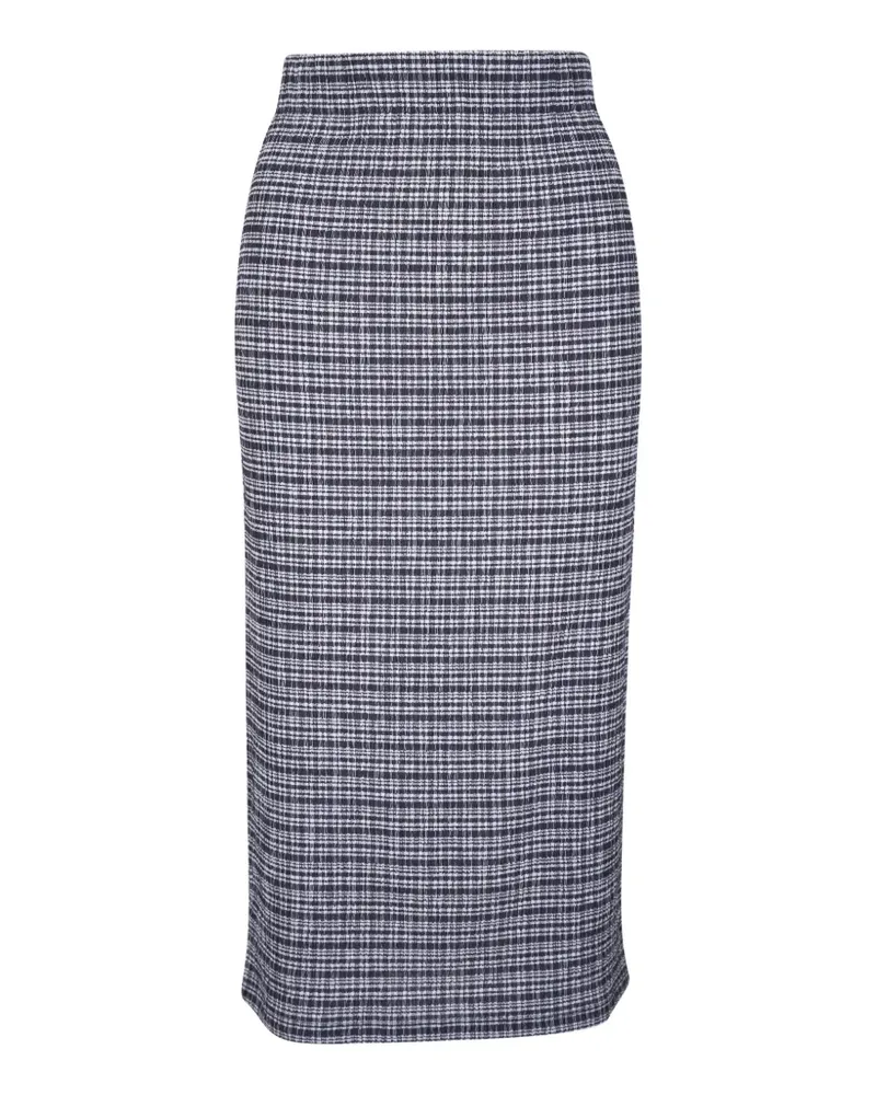 Vince plaid elasticated skirt - Schwarz Schwarz