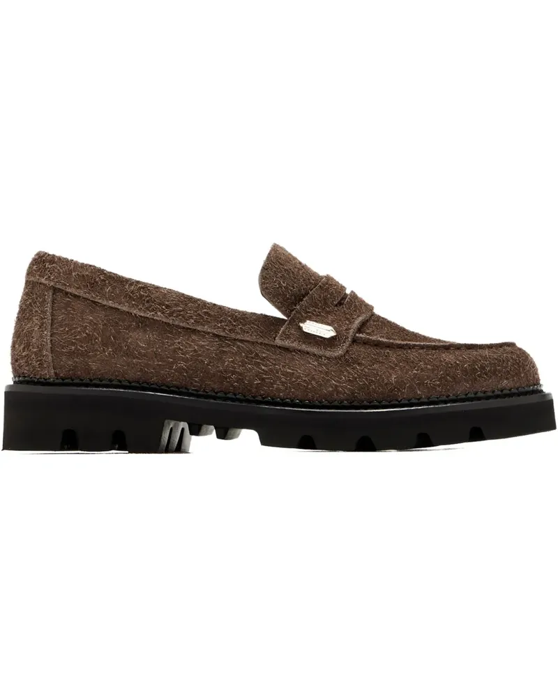 Collegium Pillar Lug Penny-Loafer - Braun Braun