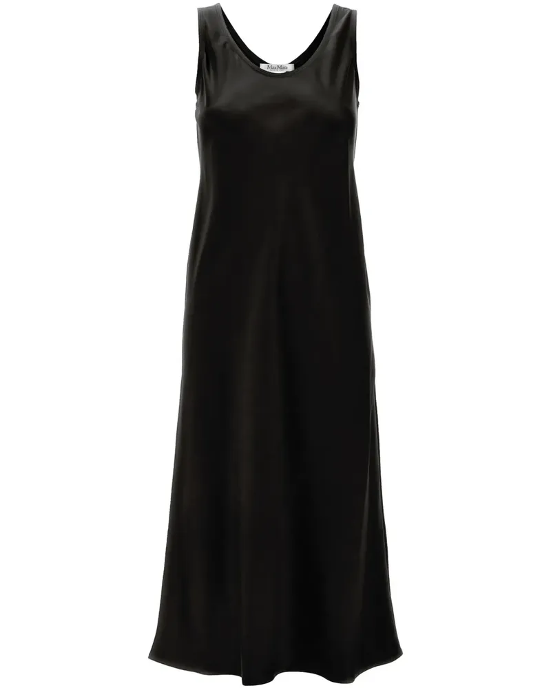 Max Mara Banio Maxikleid - Schwarz Schwarz