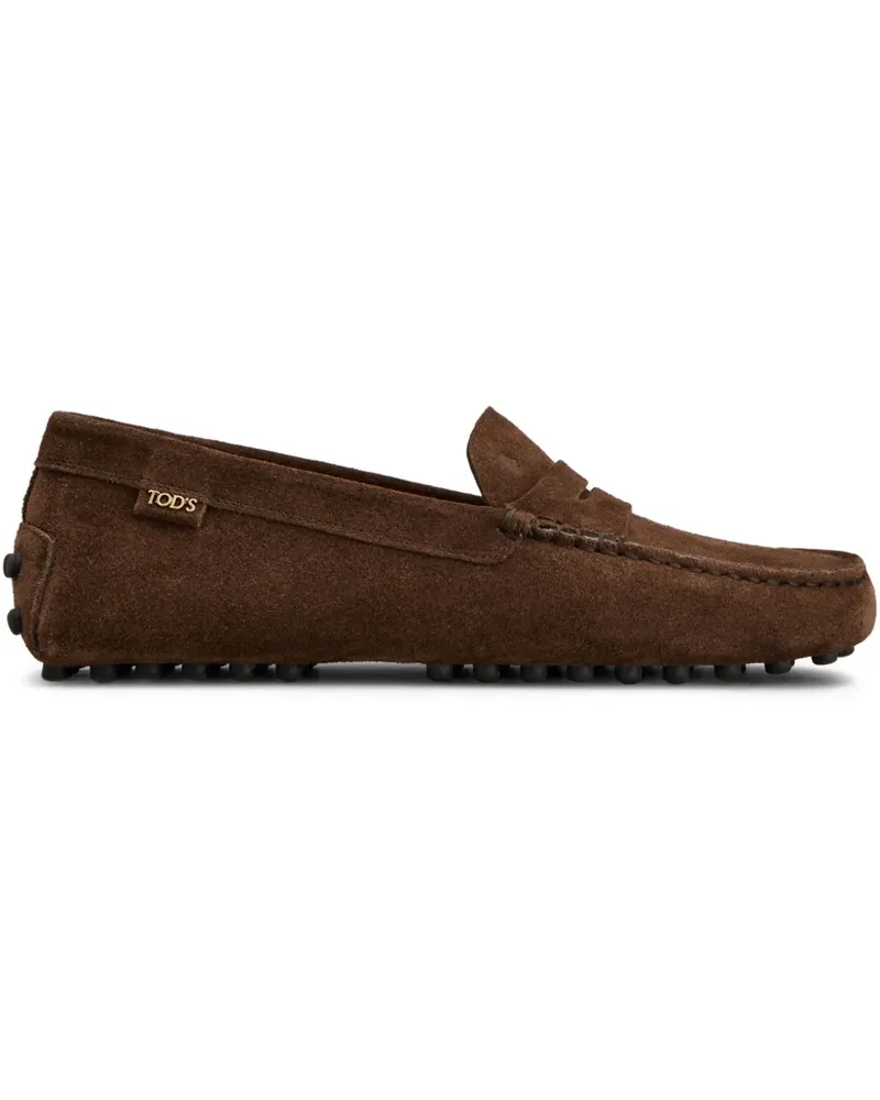 TOD'S Loafer aus Wildleder - Braun Braun