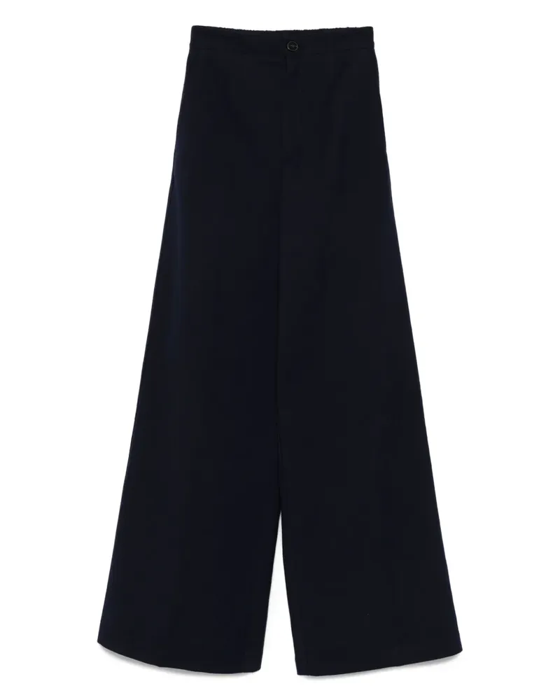 forte_forte Hose mit weitem Bein - Blau Blau
