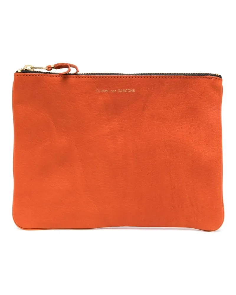 Comme des Garçons Ausgeblichenes Portemonnaie - Orange Orange