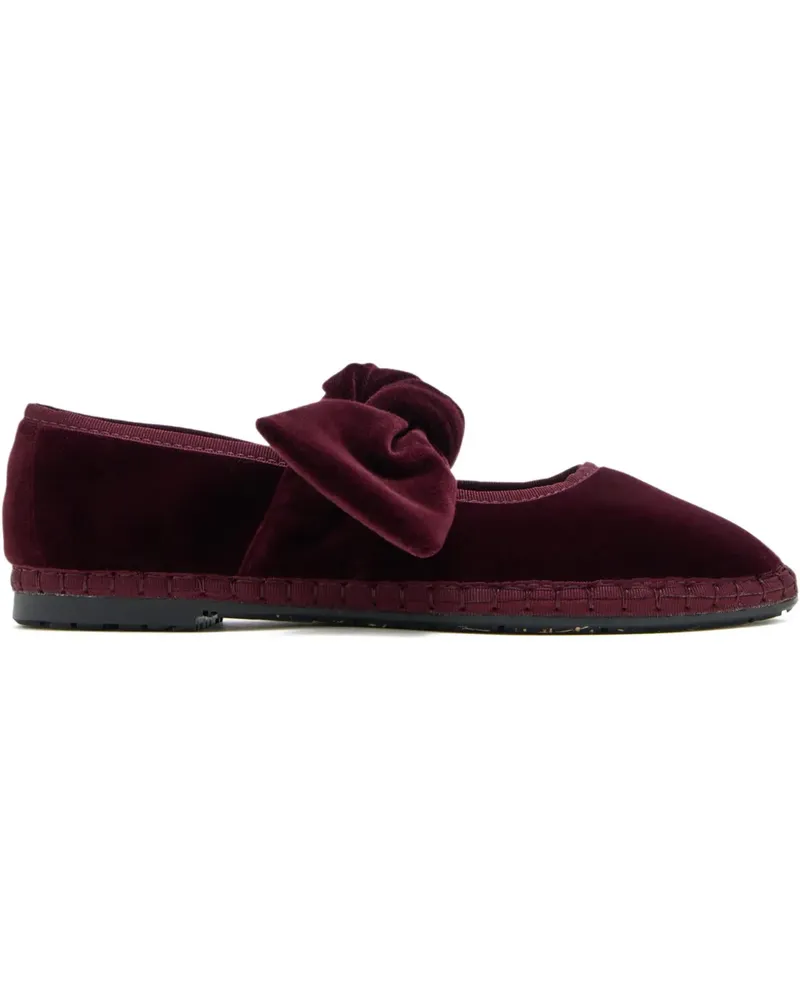 FLABELUS Lyra bow espadrilles - Violett Violett