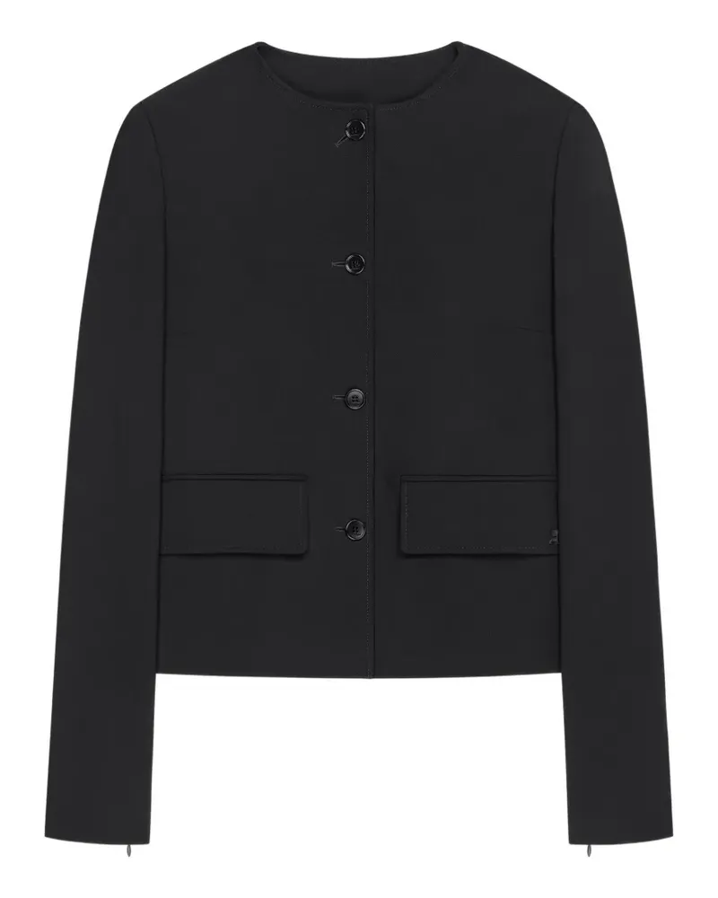Courrèges Jacke mit zwei Taschen - Schwarz Schwarz