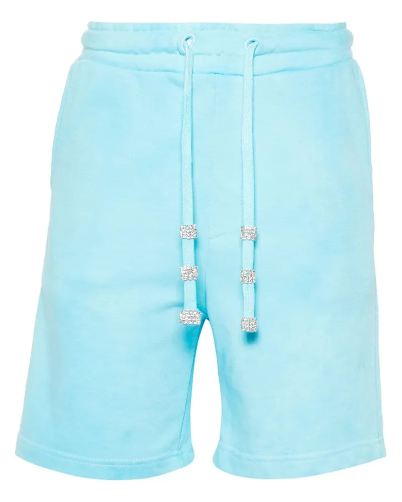 LOULOU Joggingshorts mit hohem Bund Blau