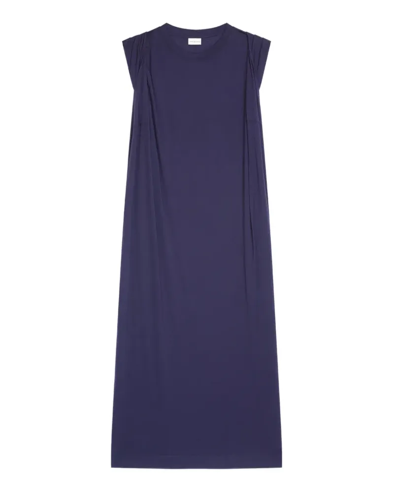 Dries van Noten T-Shirtkleid mit lockerem Schnitt - Violett Violett