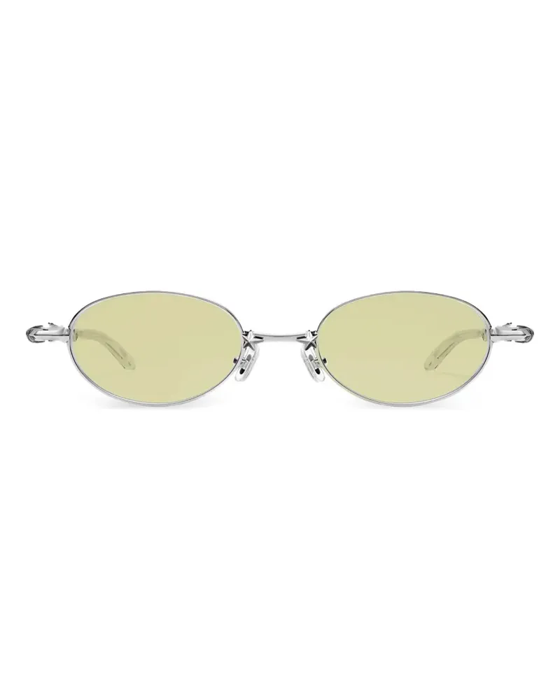 Gentle Monster Pico 02 (GRM) Sonnenbrille - Silber Silber