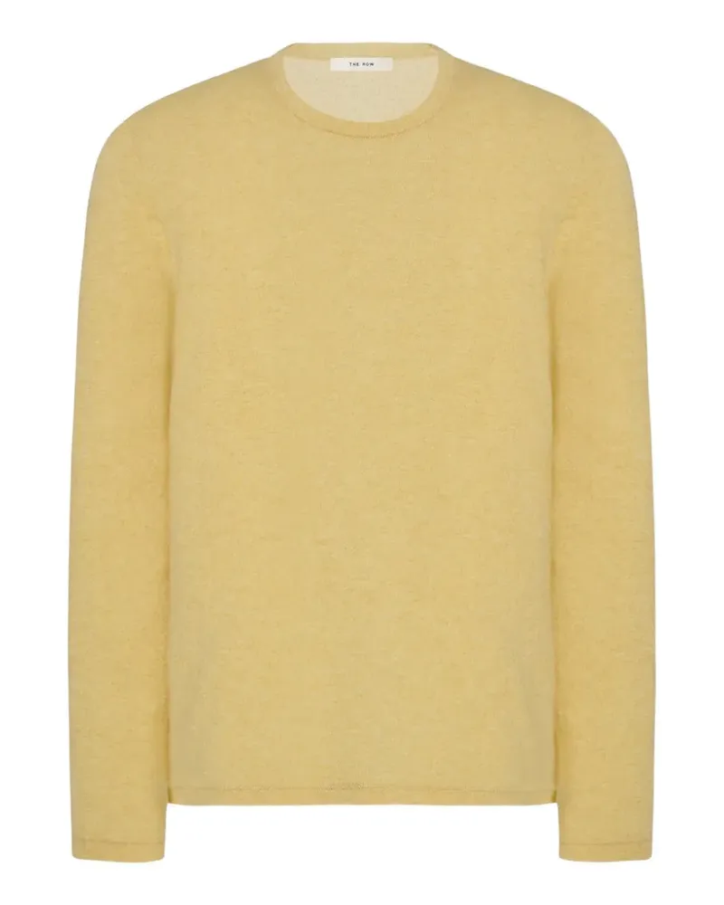 The Row Klassischer Kaschmirpullover - Gelb Gelb