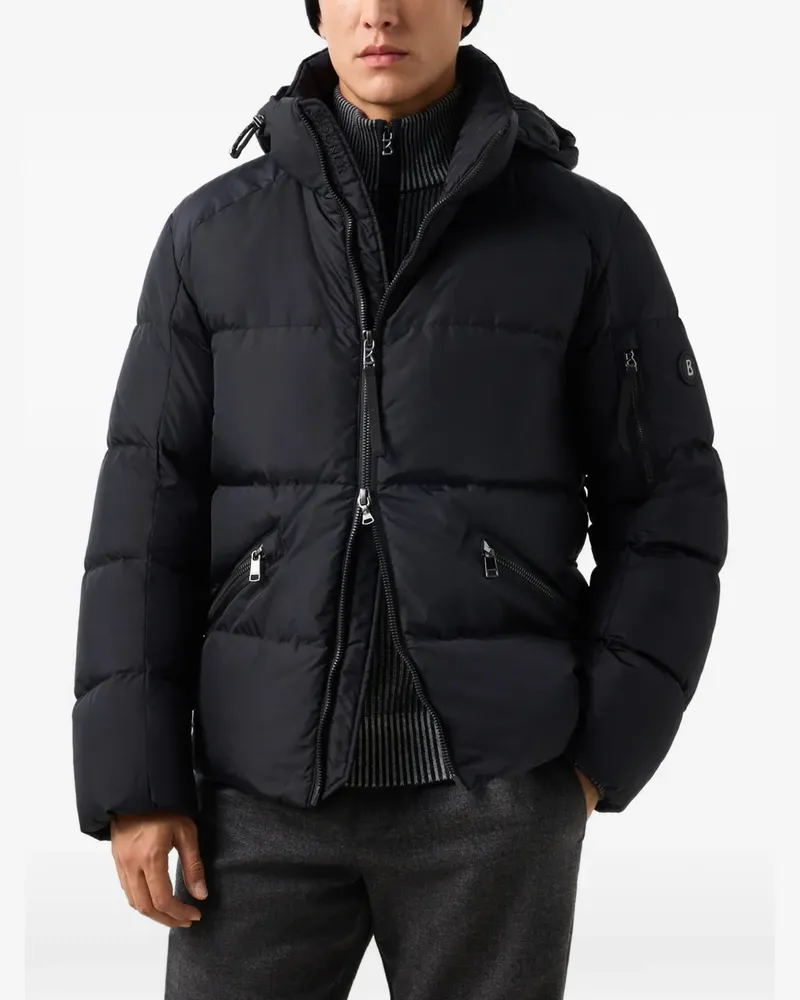 Bogner Jamy hooded padded jacket - Schwarz Schwarz