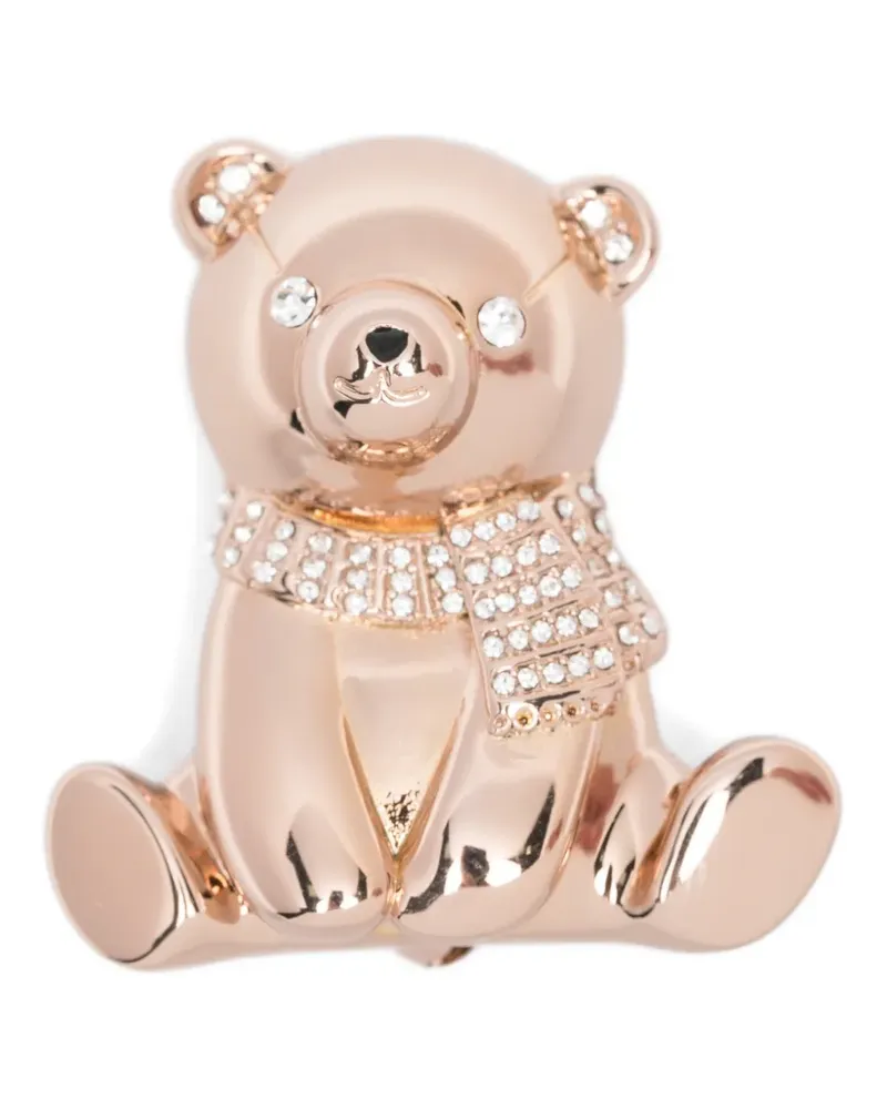 Max Mara Brosche mit Teddy - Rosa Rosa