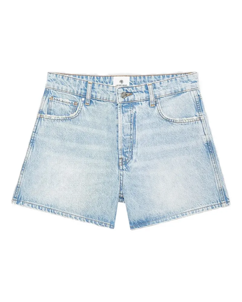 Anine Bing Dalton Jeans-Shorts - Blau Blau