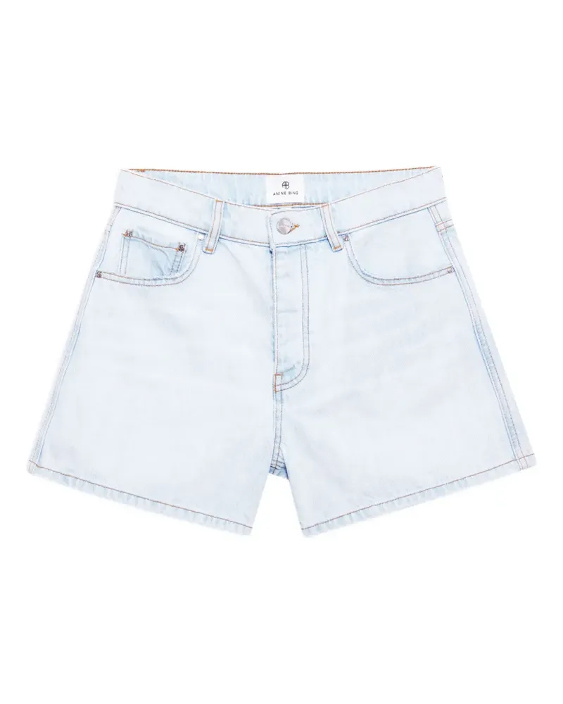 Anine Bing Dalton Jeans-Shorts - Blau Blau