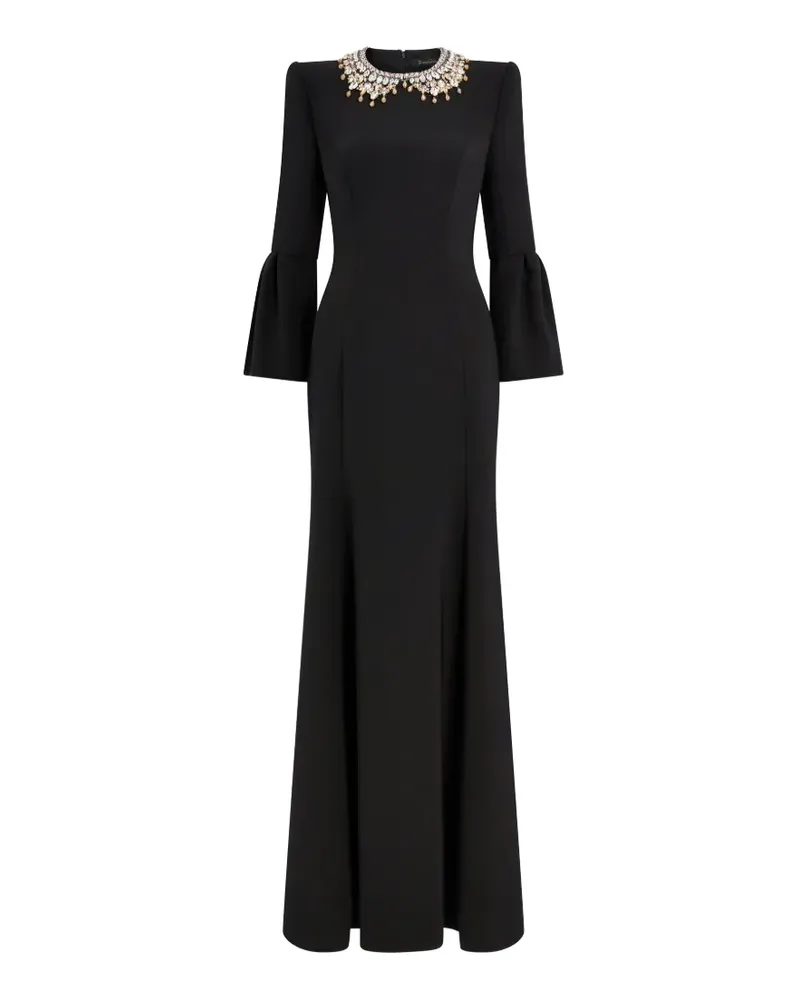 Jenny Packham Pueblo dress - Schwarz Schwarz