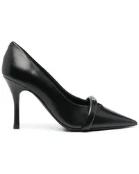 Furla Pumps mit spitzer Kappe 95mm Schwarz