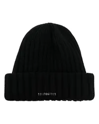 Société Anonyme Beanie mit Logo-Stickerei Schwarz