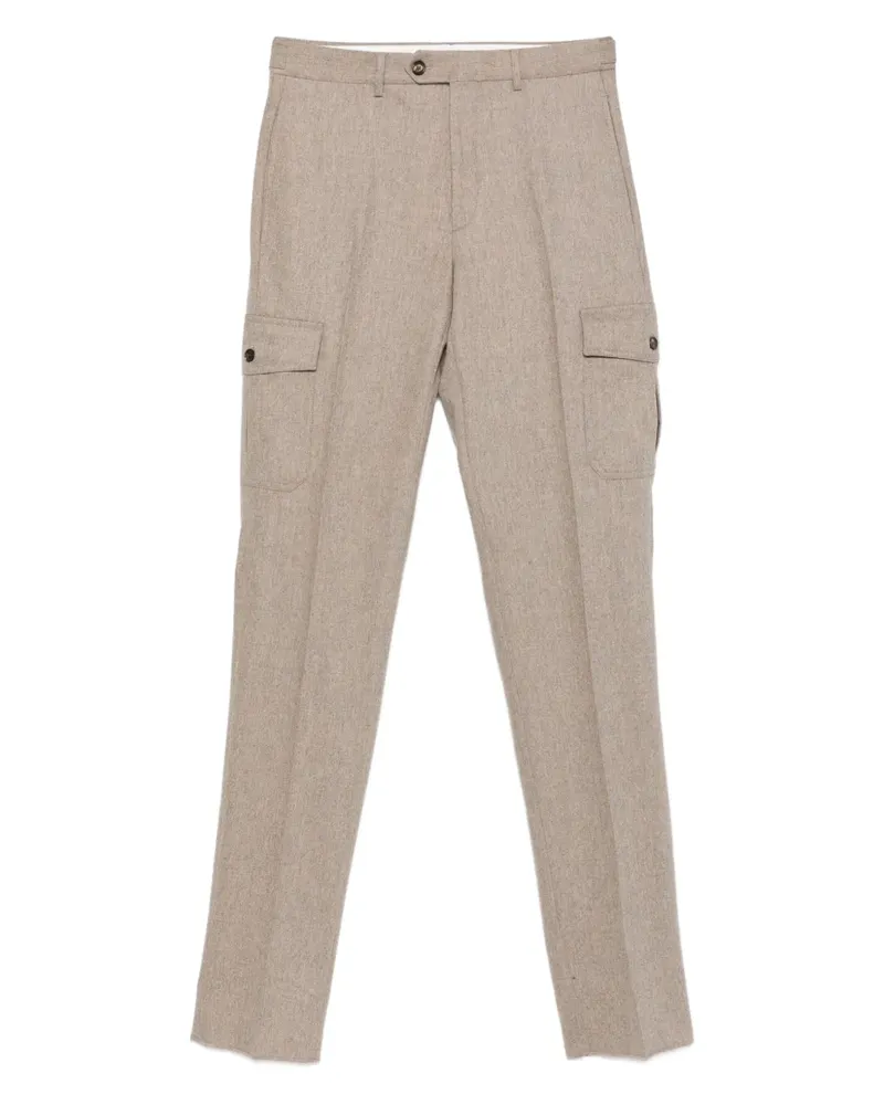 Incotex Hose mit aufgesetzter Tasche - Nude Nude