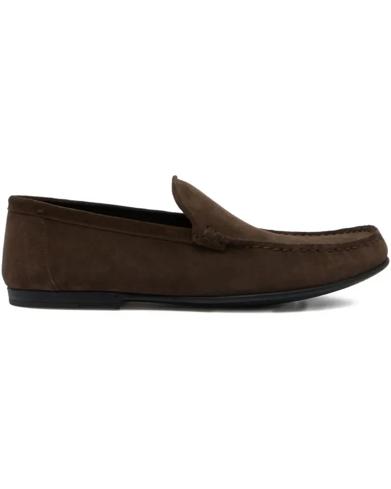 Bally Axony suede loafers - Braun Braun