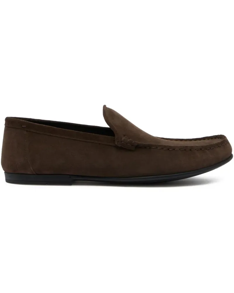 Bally Axony Loafer aus Wildleder - Braun Braun