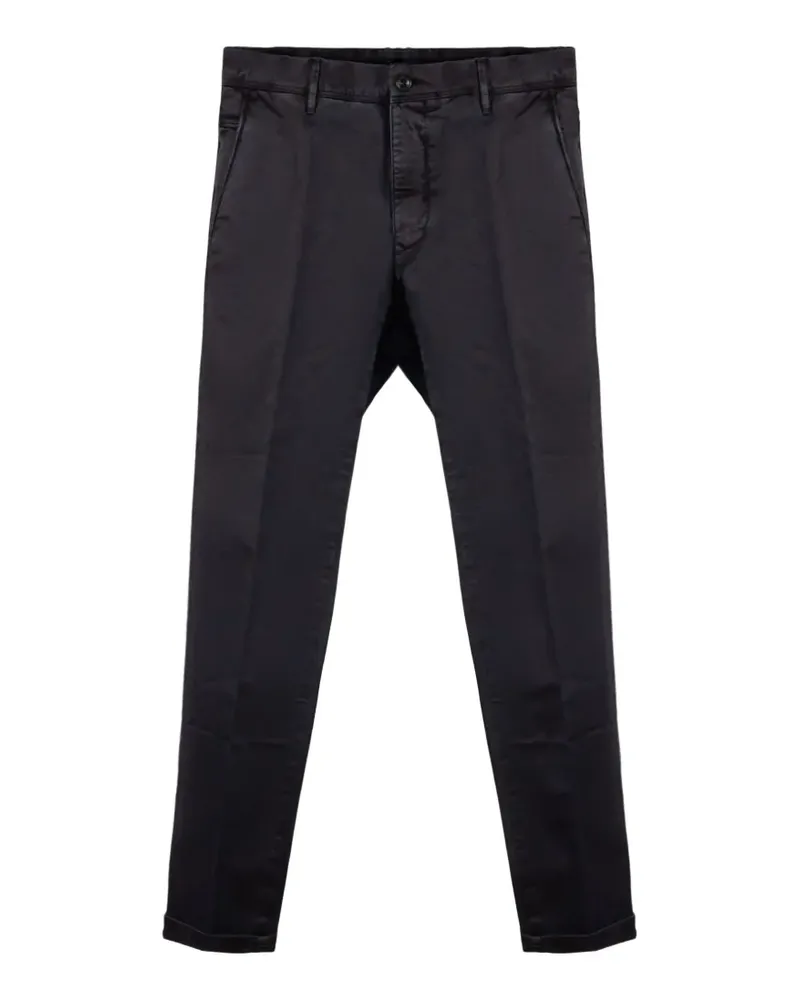 Incotex slim-fit chino trousers - Schwarz Schwarz