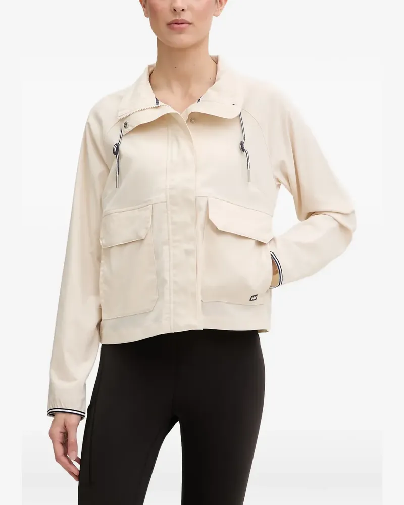 Helly Hansen Kordelzug-Jacke mit Klappentaschen - Nude Nude