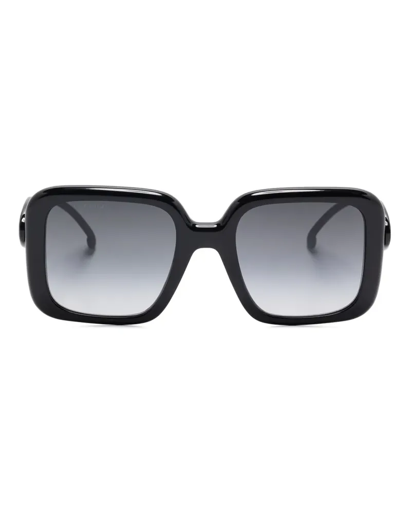 Etro Sonnenbrille mit Oversized-Gestell - Schwarz Schwarz