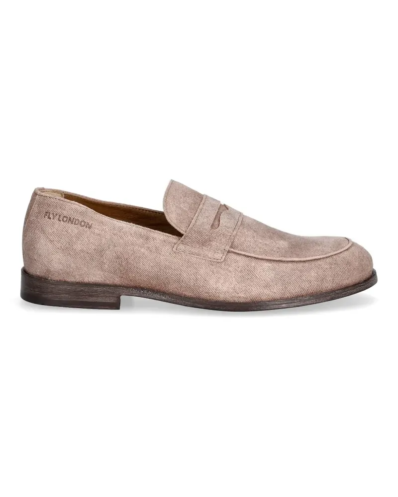 Fly London penny loafers - Nude Nude