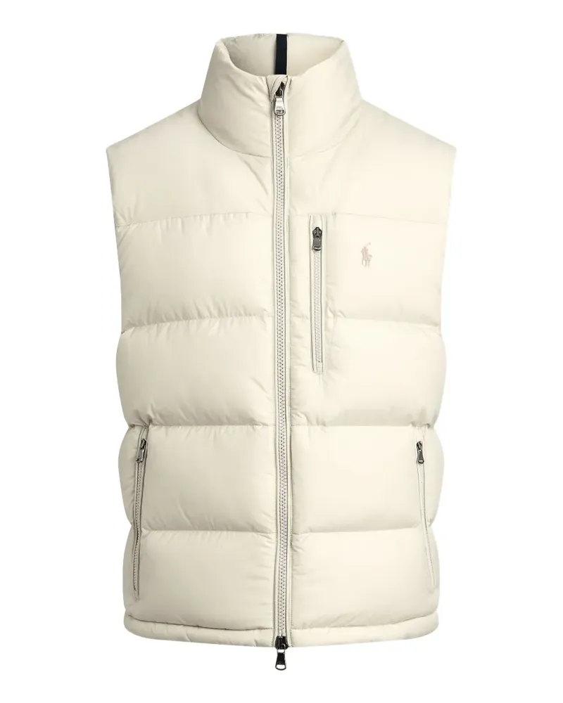 Ralph Lauren zipped puffer gilet - Nude Nude