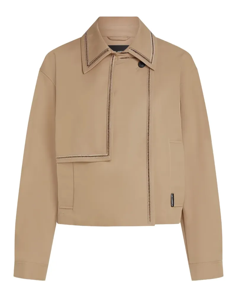 Karl Lagerfeld Geknöpfte Jacke - Nude Nude