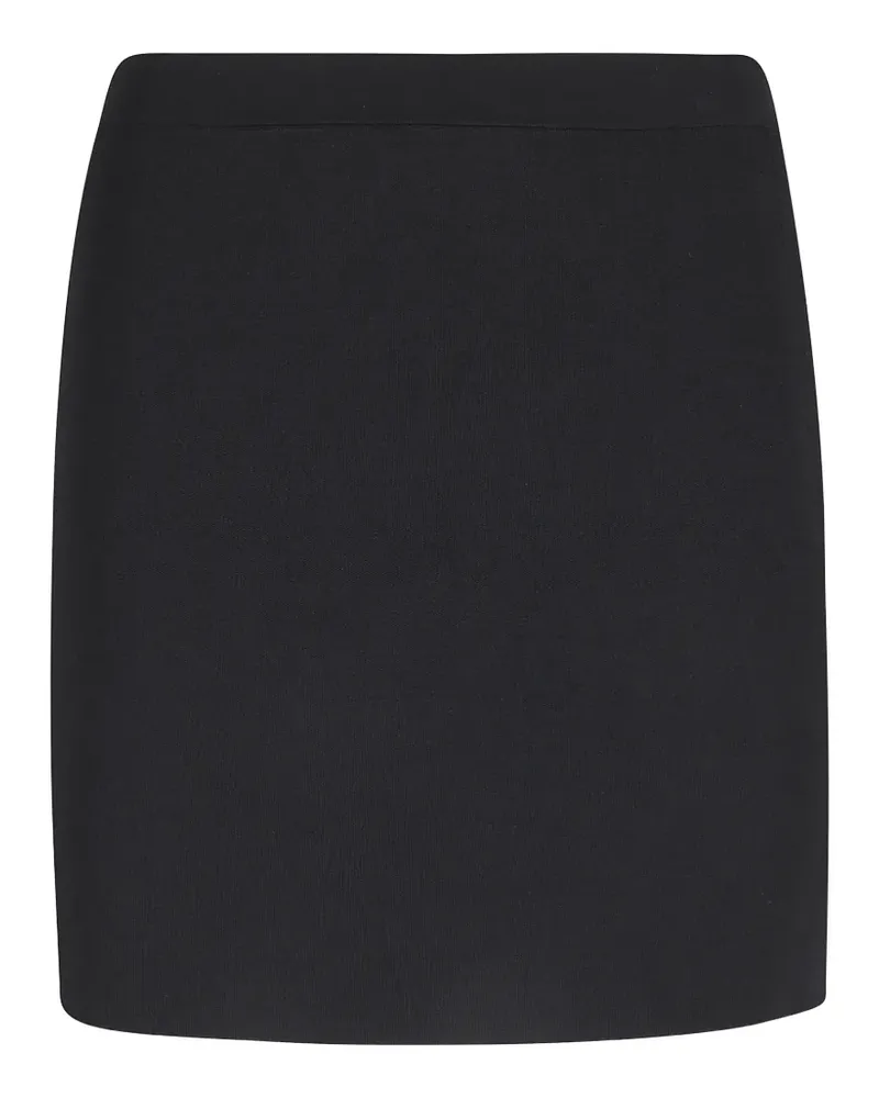 Alexander Wang side-slit mini skirt - Schwarz Schwarz