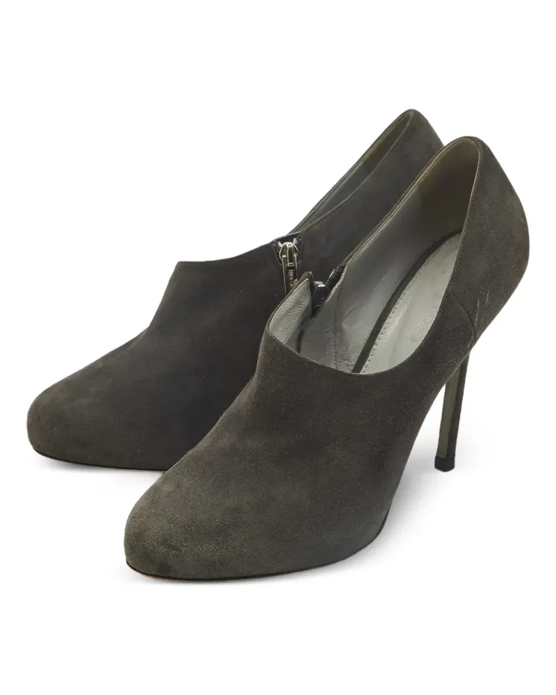 Gianvito Rossi Stiefeletten mit Reißverschluss - Grau Grau