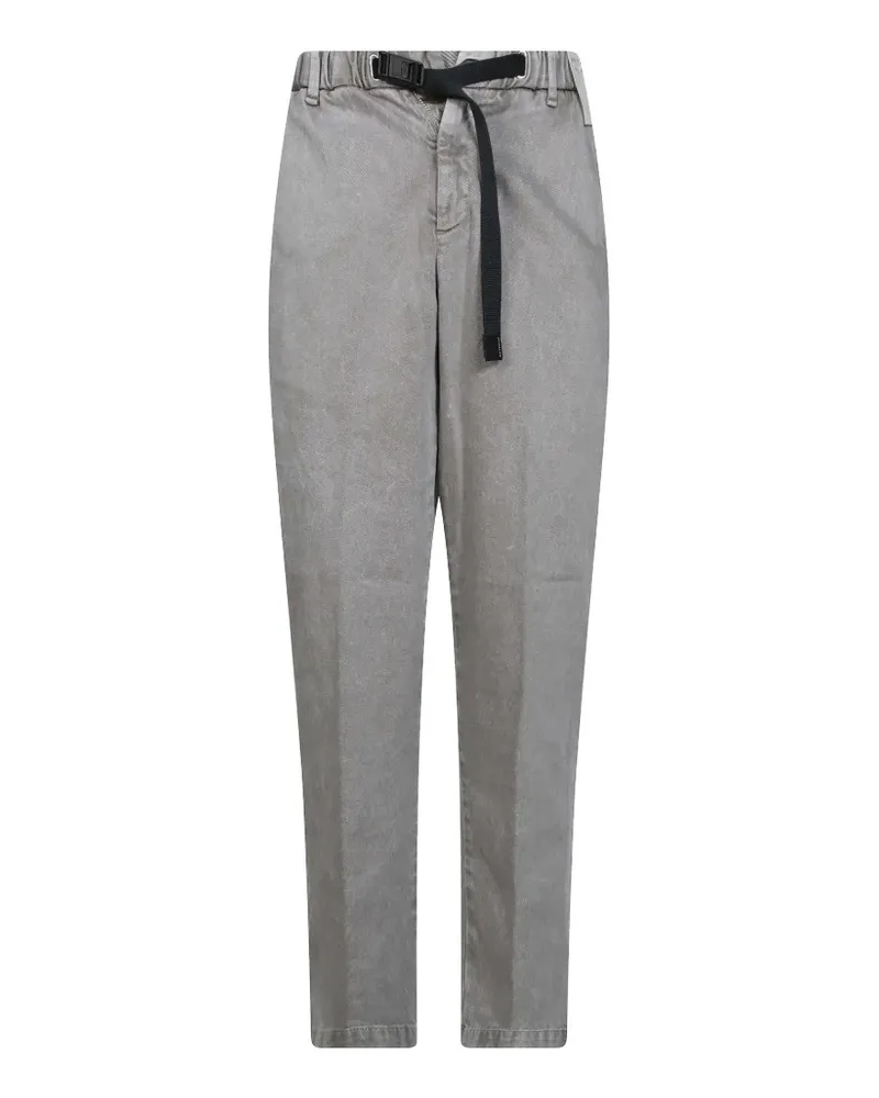 PLAN C belted tapered trousers - Grau Grau
