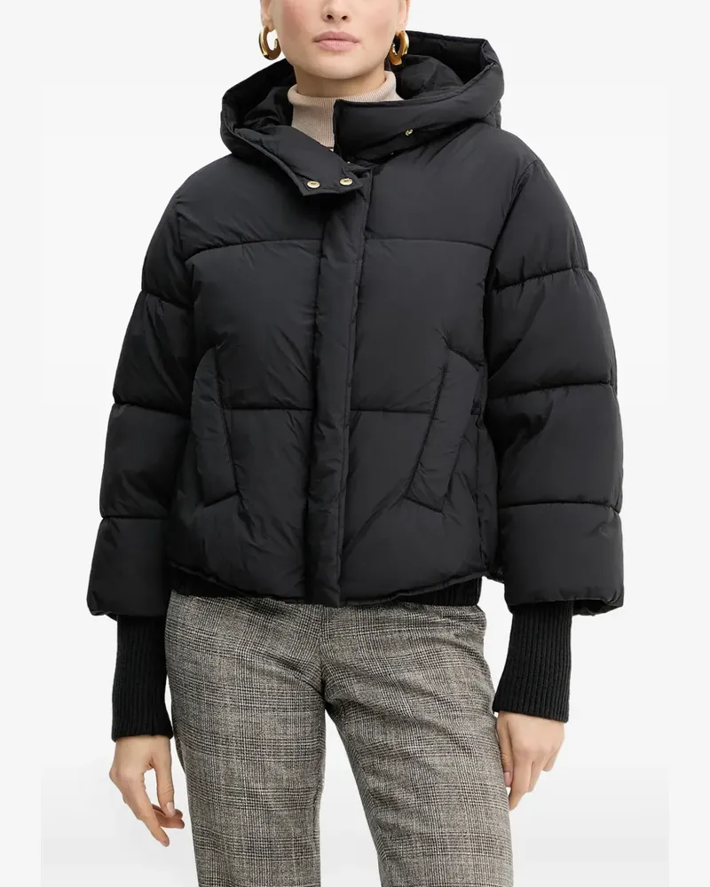 Silvian Heach hooded zip jacket - Schwarz Schwarz