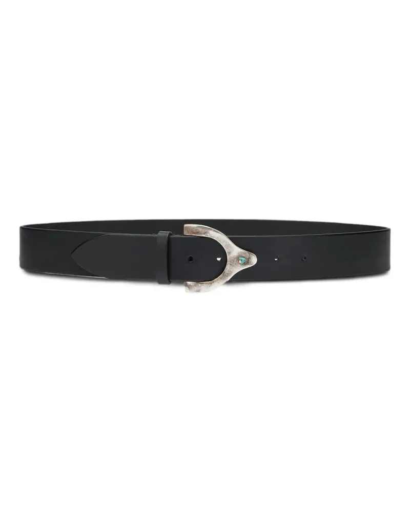Fortela Suzi buckle belt - Schwarz Schwarz