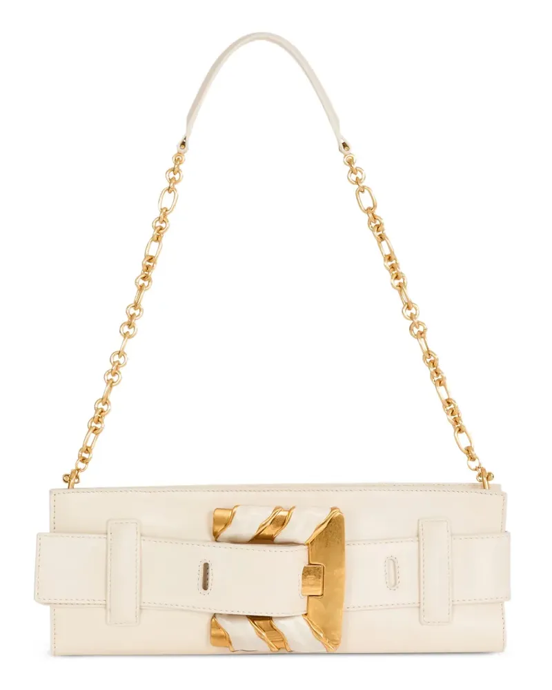 Balmain Anthem Schultertasche - Nude Nude