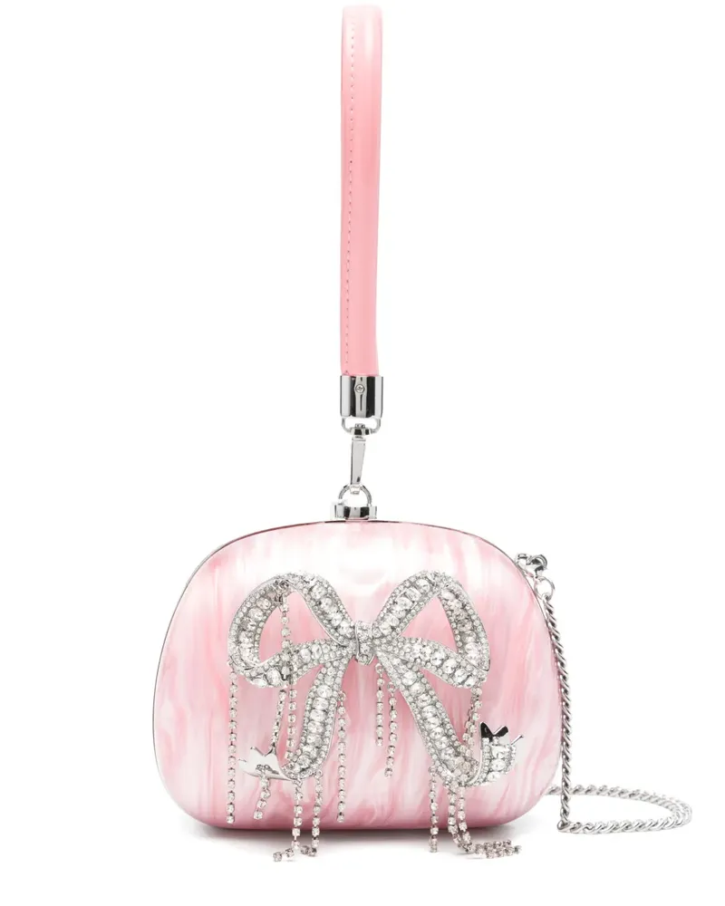 Self-Portrait Pearl Clutch - Rosa Rosa