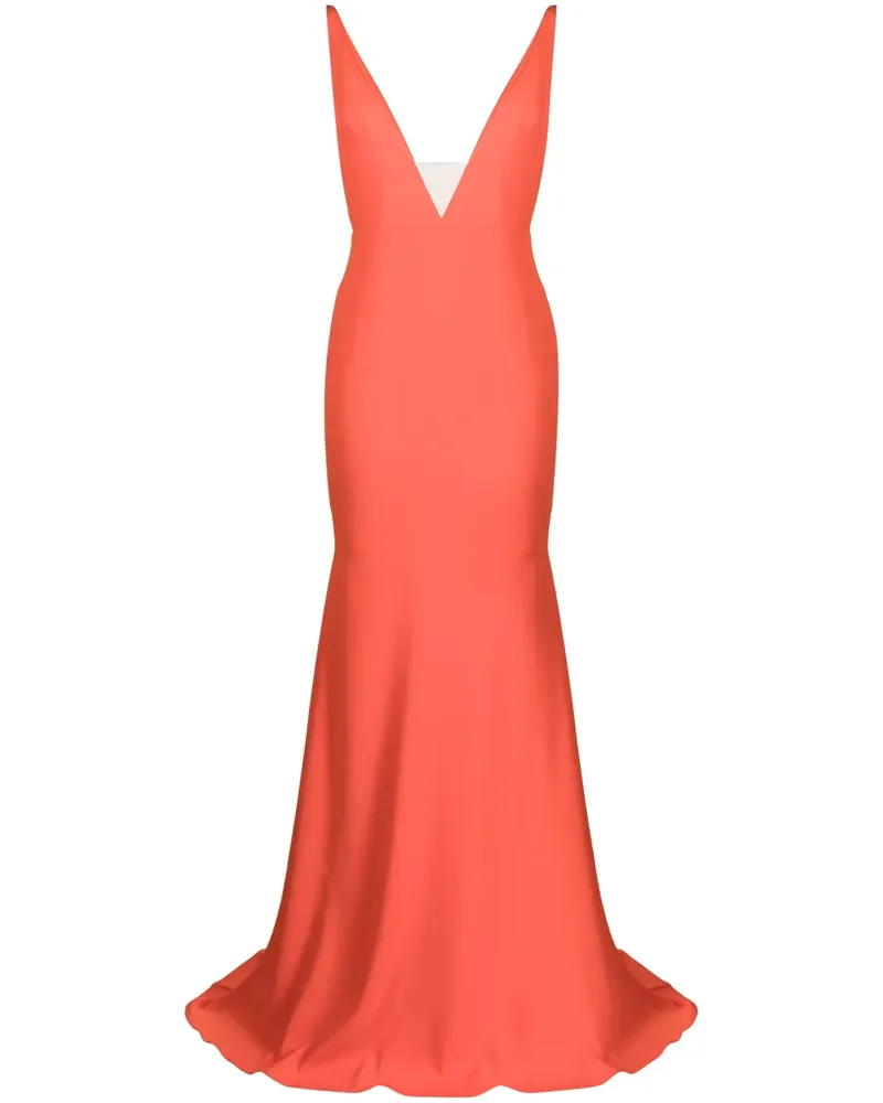 Alex Perry Abendkleid aus Seide - Rot Rot