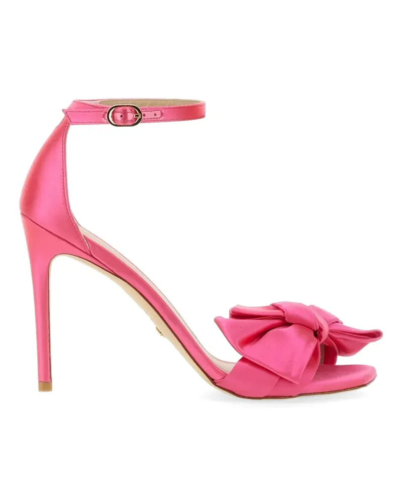Stuart Weitzman Nudistcurve Loveknot sandals - Rosa Rosa