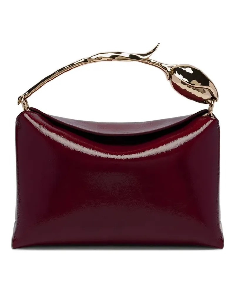 Erdem Mittelgroßer Bloom Tote Bag mit Tulpenhenkel - Rot Rot