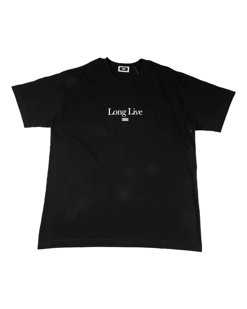 KITH Long Live" T-shirt - Schwarz Schwarz