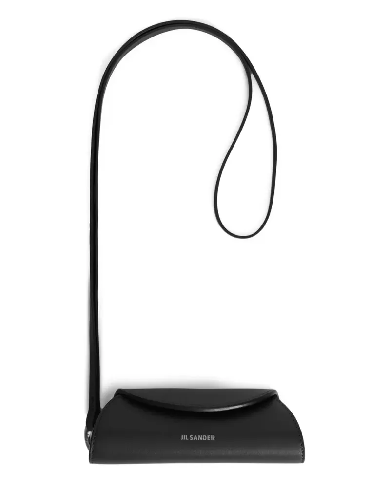 Jil Sander Cannolo keyring - Schwarz Schwarz