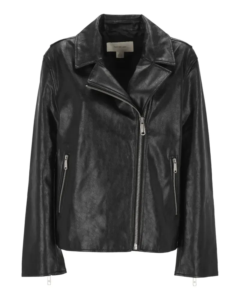 Calvin Klein Jacke mit Reißverschluss - Schwarz Schwarz
