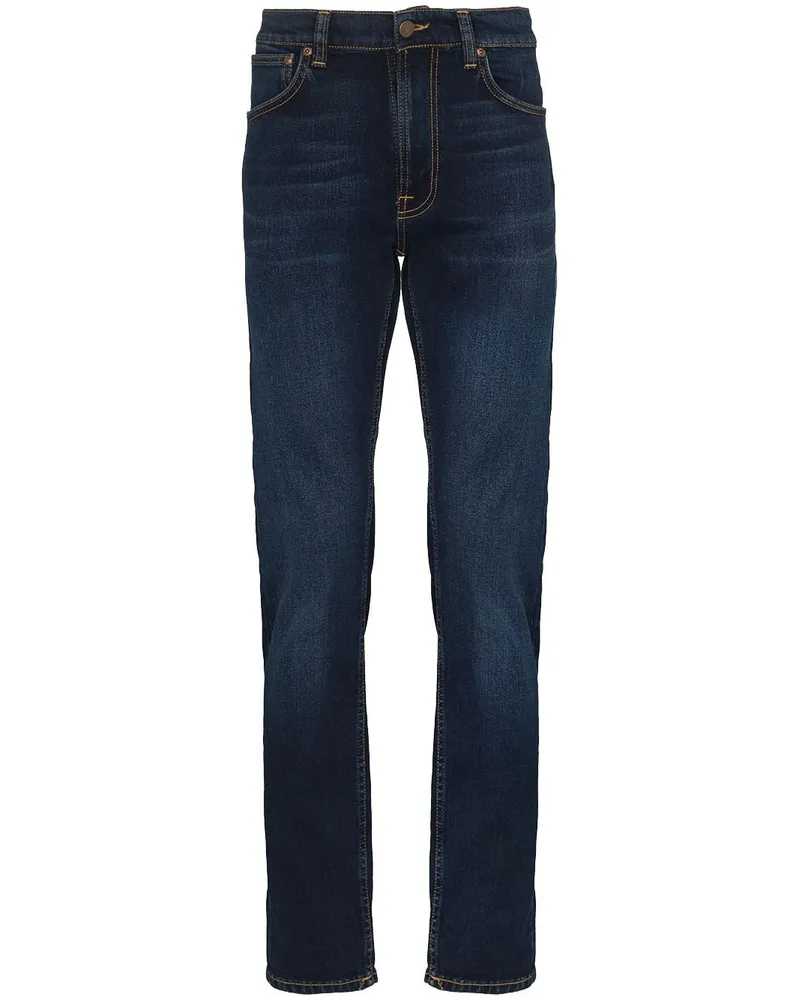 Nudie Jeans Lean Dean Slim-Fit-Jeans - Blau Blau
