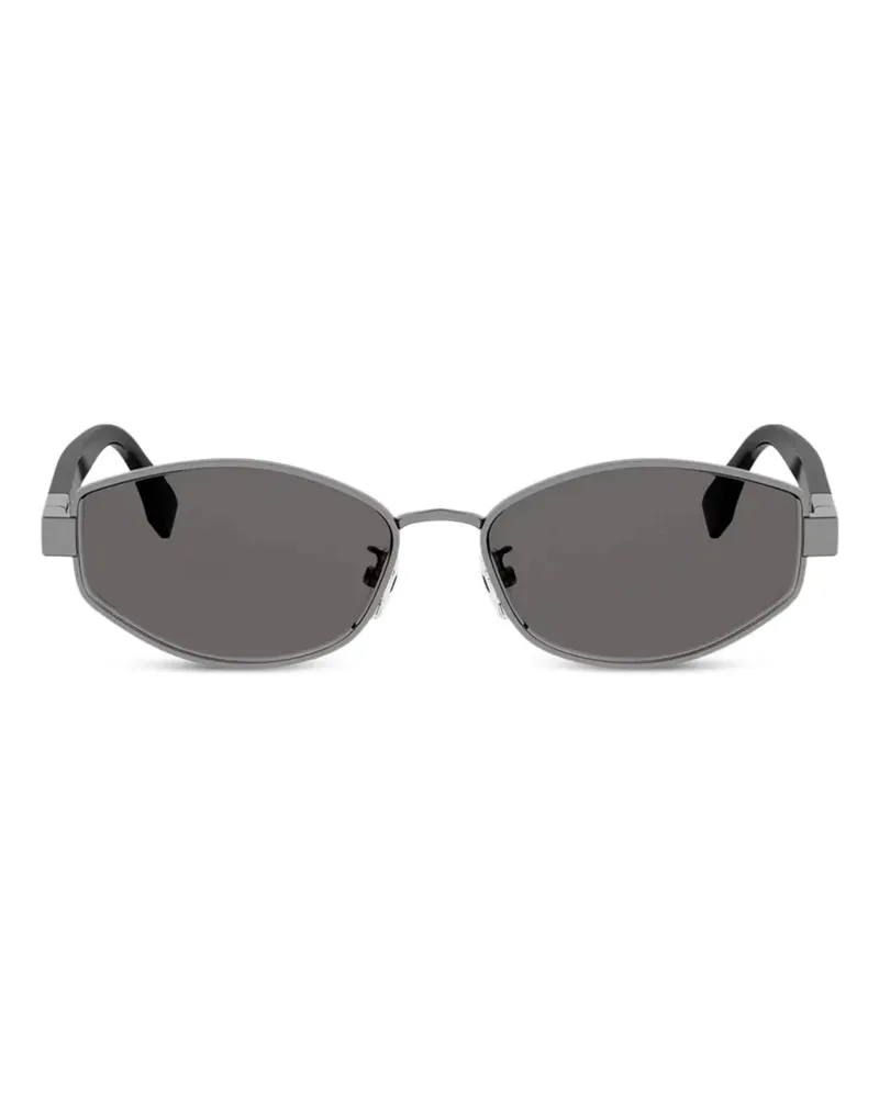 Fendi geometric-frame sunglasses - Grau Grau