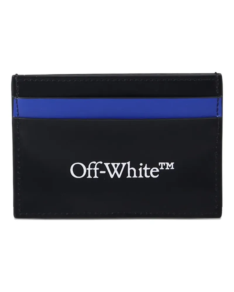 OFF-WHITE Kartenetui mit Logo-Detail - Schwarz Schwarz