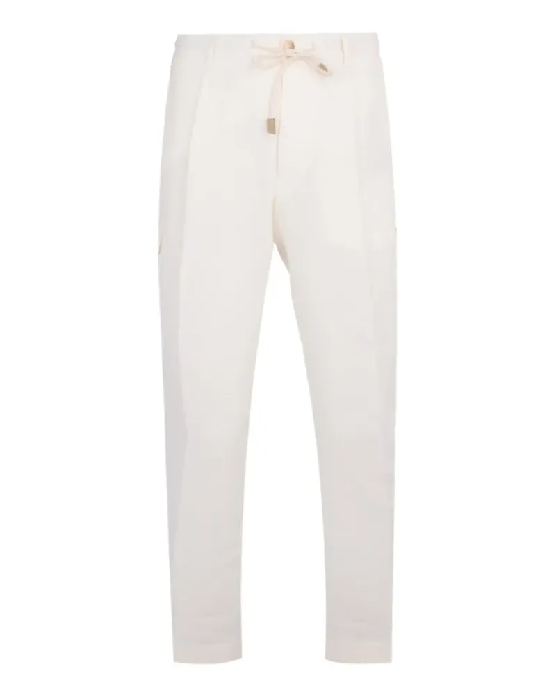 Gran Sasso drawstring cargo pants - Nude Nude