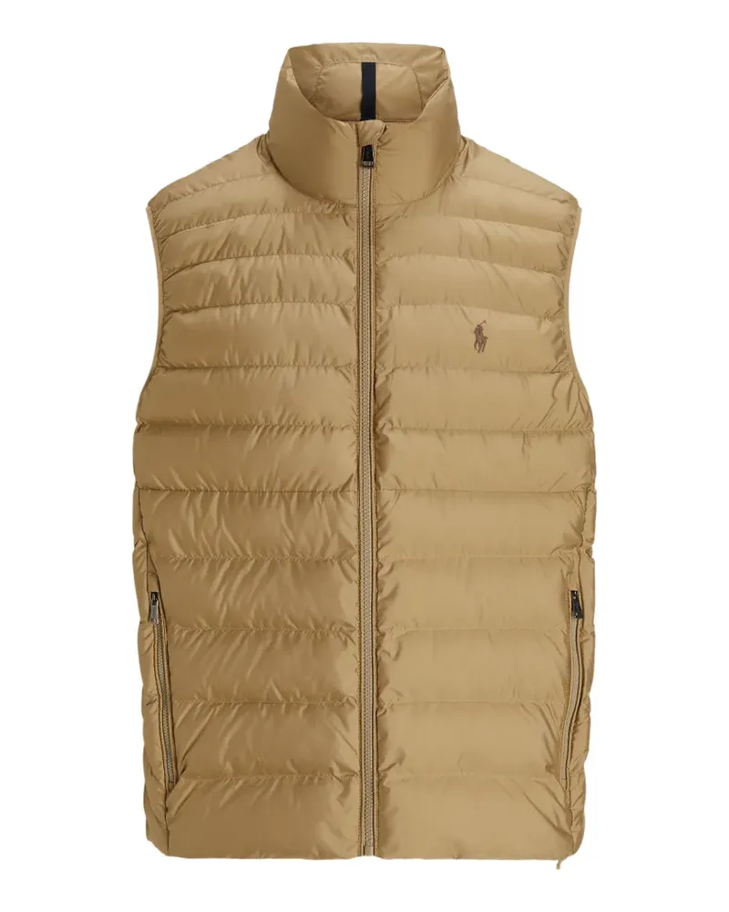 Ralph Lauren Weste mit Logo-Stickerei - Nude Nude