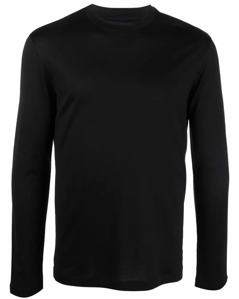 Emporio Armani ASV Pullover - Schwarz Schwarz