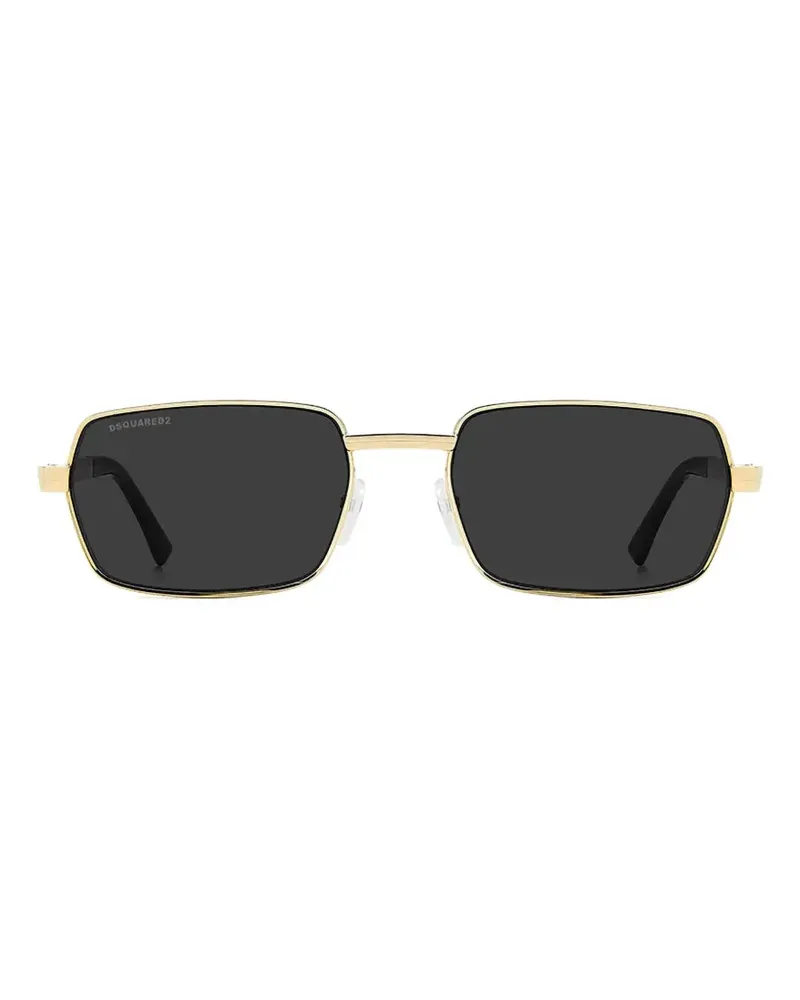 Dsquared2 rectangle-frame sunglasses - Gold Gold